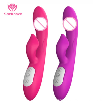 SacKnove Best Seller Handheld Rechargeable High End Clit Masturbation G Spot Vagina Dildo Massager Sex Toys For Woman Vibrators